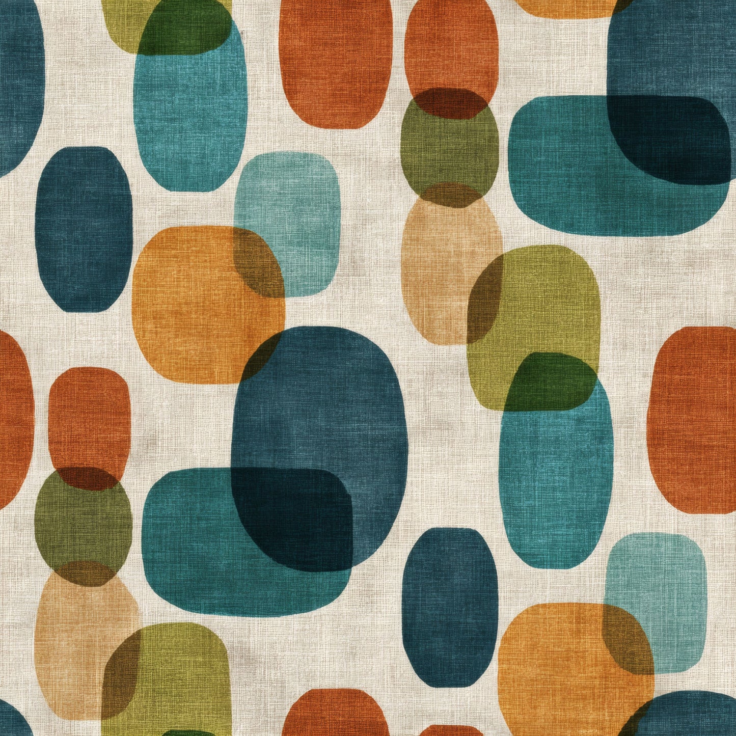 Pebble Mosaic Wallpaper pattern repeat tile