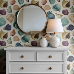 Watercolor Collector's Shell Wallpaper