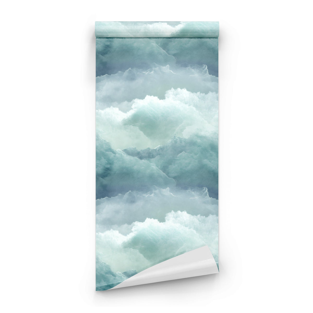 Roll of Sea Mist large scale wallpaper