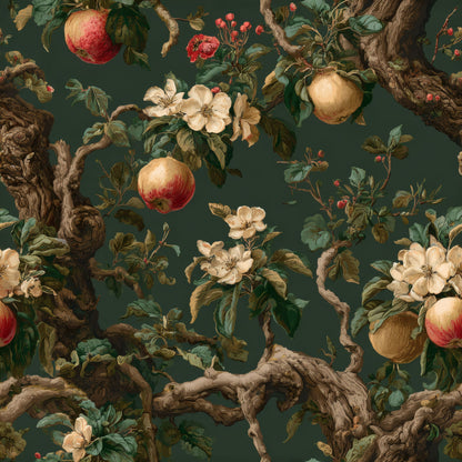 Orchard Bough Wallpaper pattern repeat tile