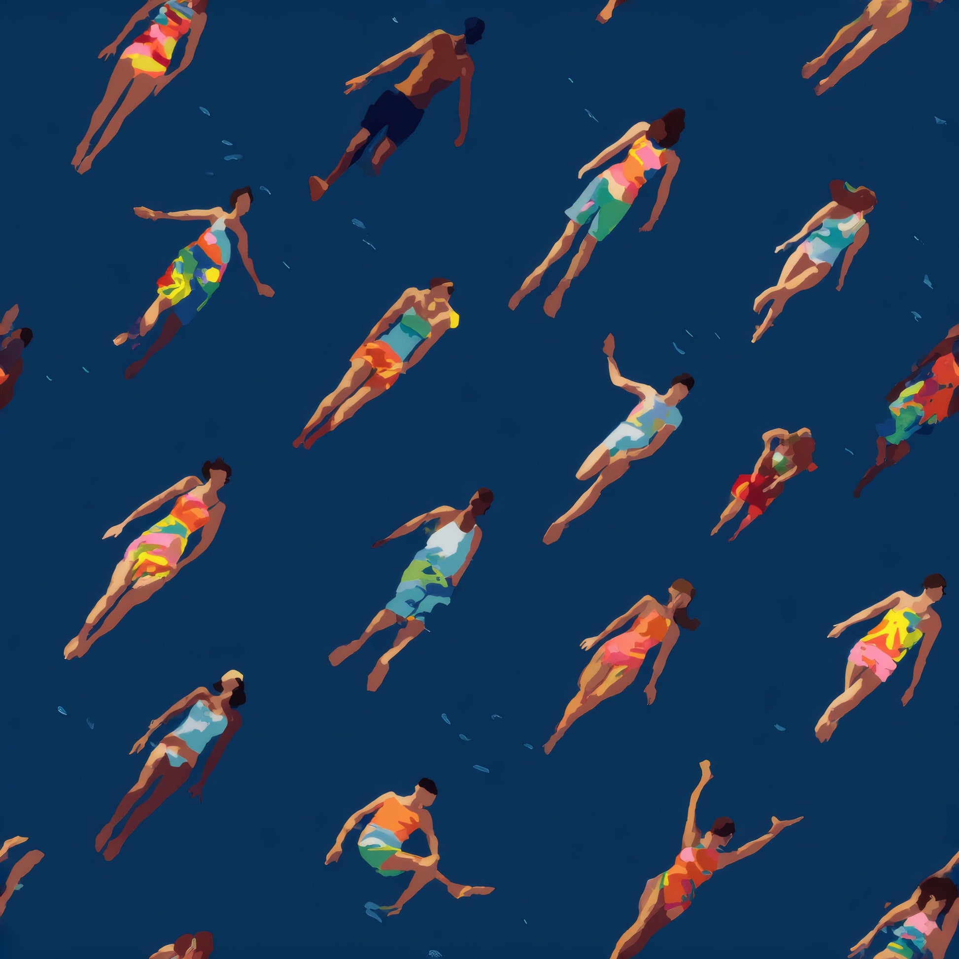 Lido Afternoon Wallpaper