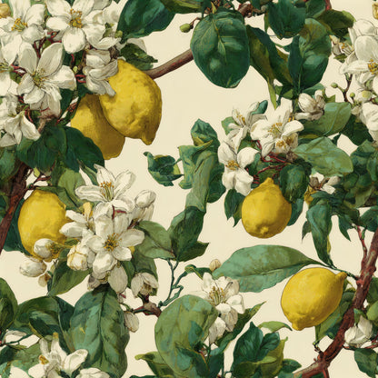 Sicilian Grove Wallpaper pattern repeat tile