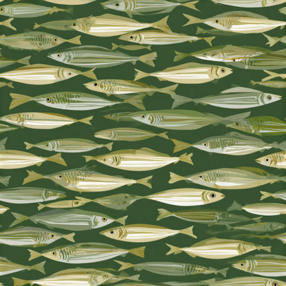 Pelagic Drift Wallpaper pattern repeat tile