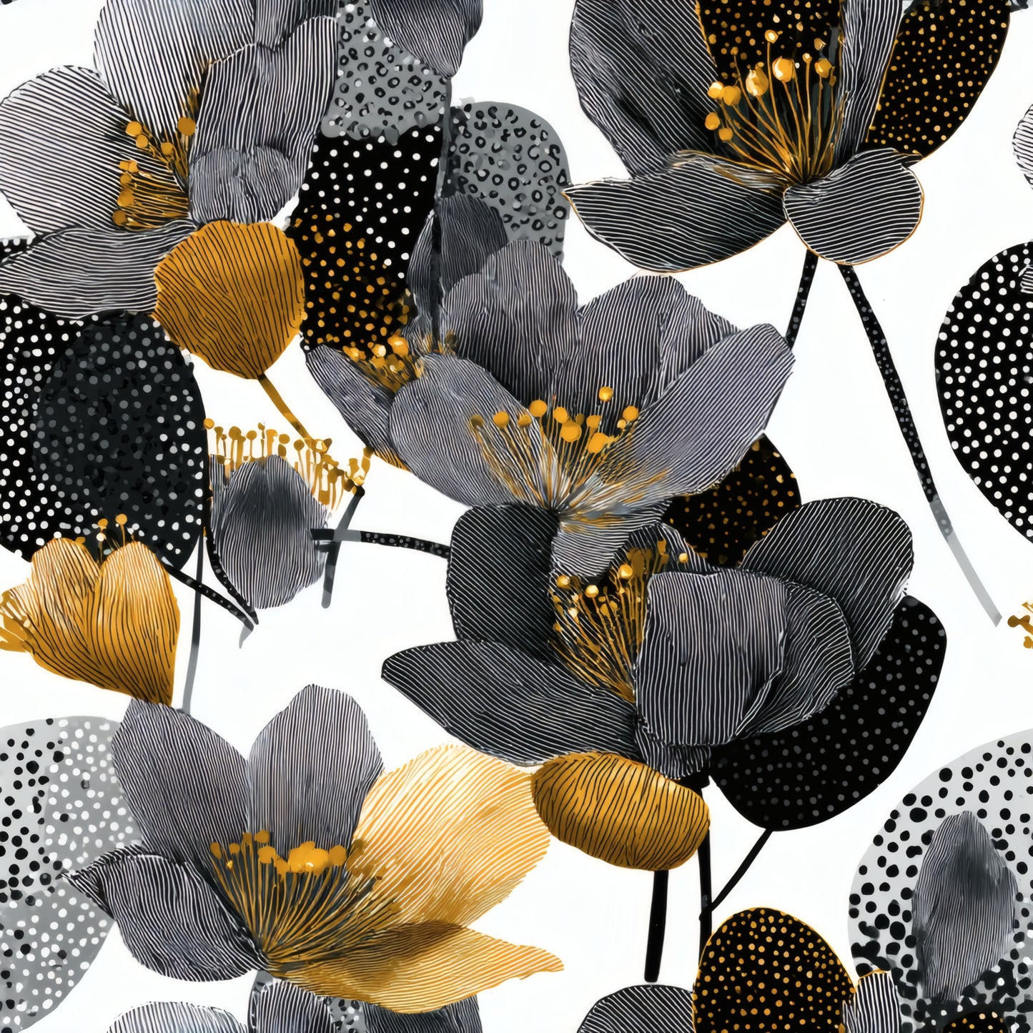 Obsidian Stipple Wallpaper pattern repeat tile