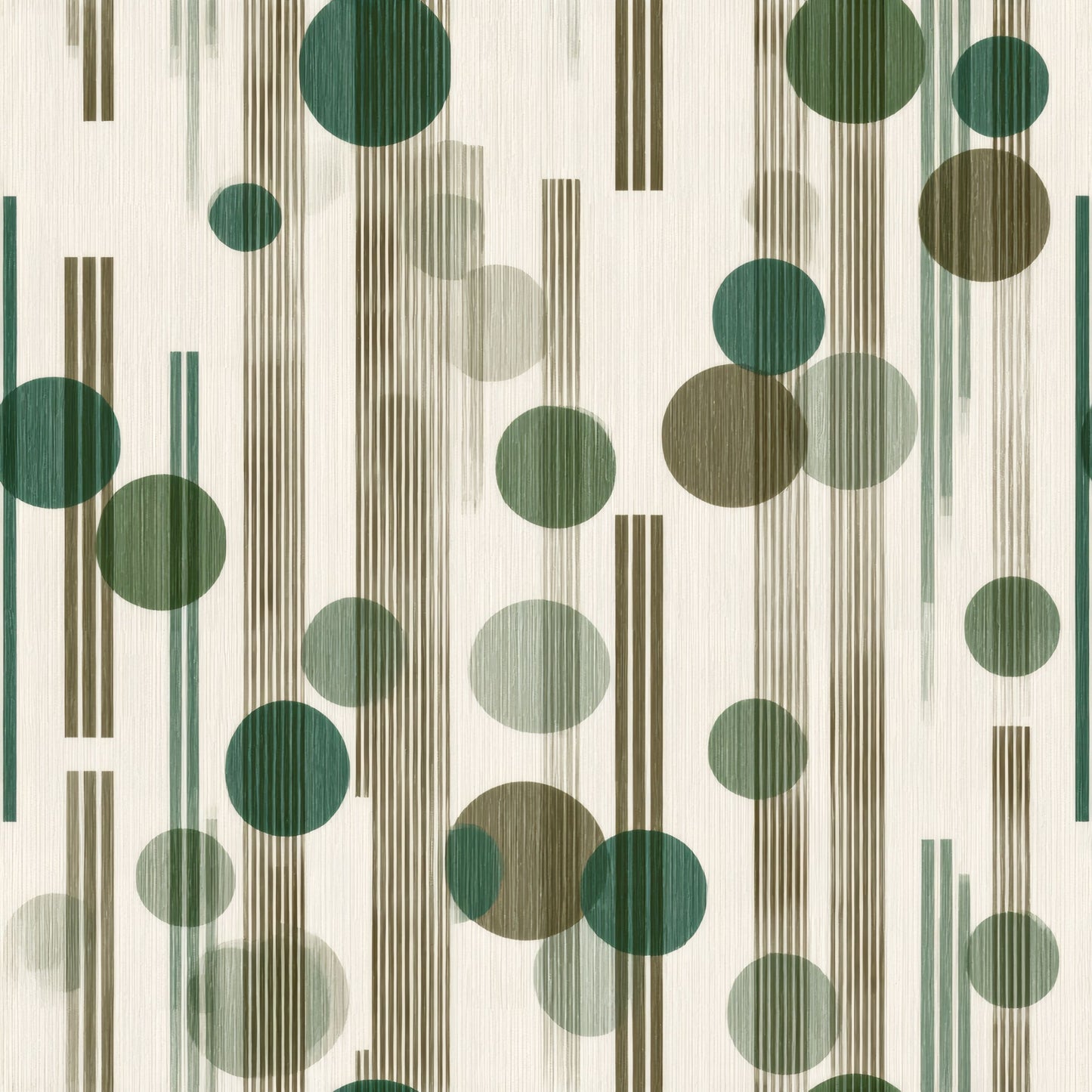 Evergreen Rhythm Stripe Wallpaper pattern repeat tile