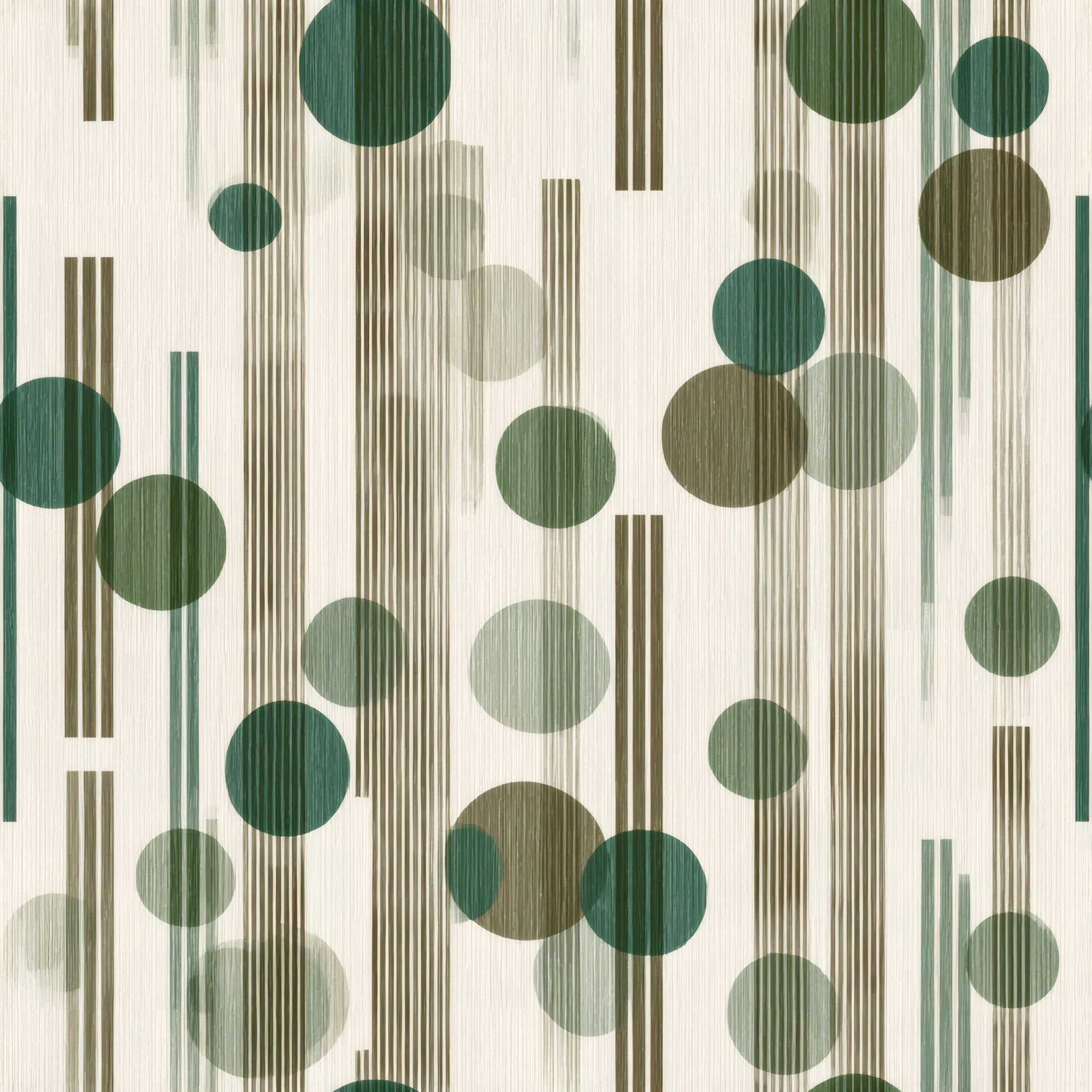 Evergreen Rhythm Stripe Wallpaper pattern repeat tile