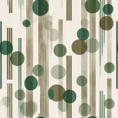 Evergreen Rhythm Stripe Wallpaper pattern repeat tile