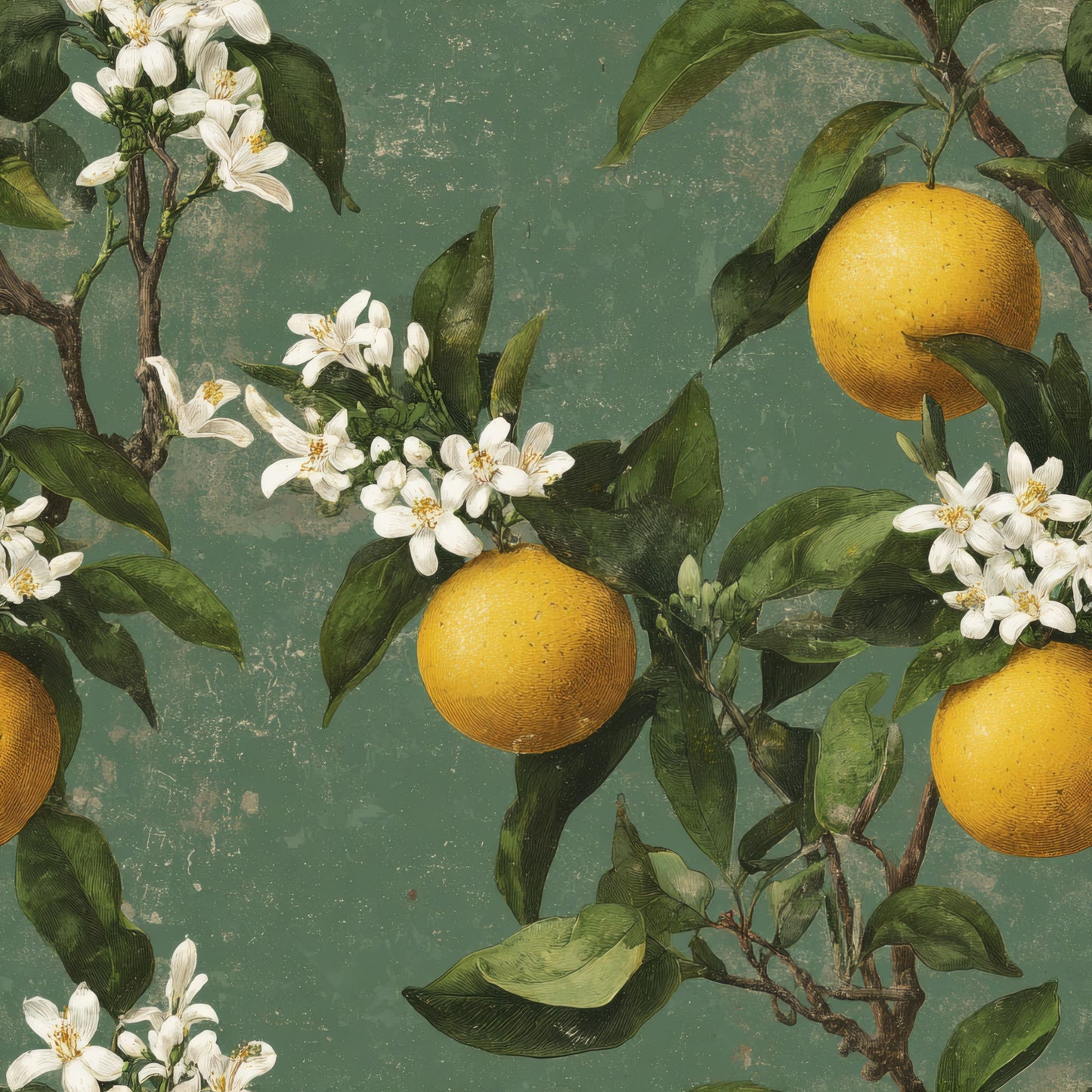 Seville Heirloom Orchard Wallpaper