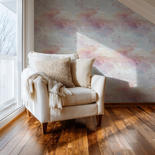 Ethereal Watercolor Stone Wallpaper