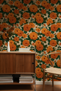 Full Marigold Wallpaper