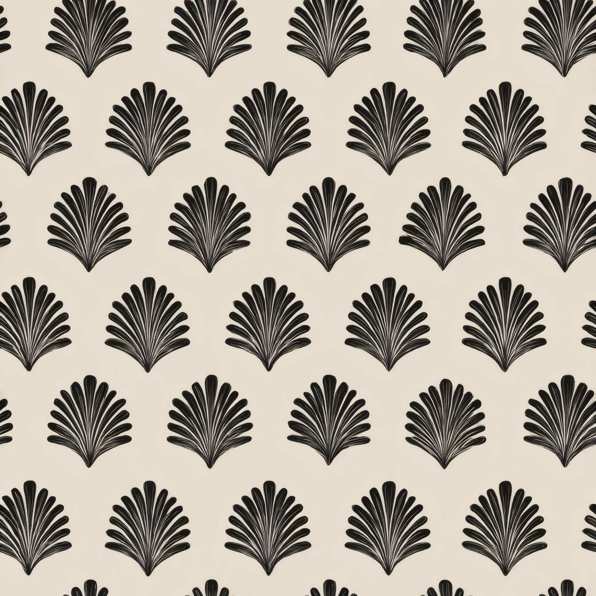 Palmette Row Wallpaper pattern repeat tile