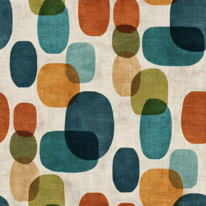 Pebble Mosaic Wallpaper pattern repeat tile
