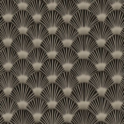Gilded Sunburst Wallpaper