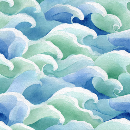 Seafoam Drift Wallpaper