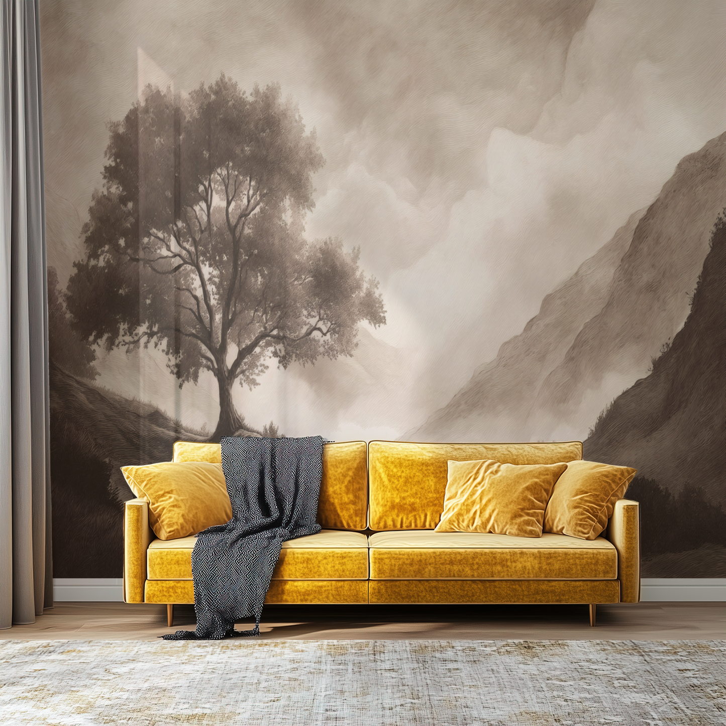 Highland Solitude Mural