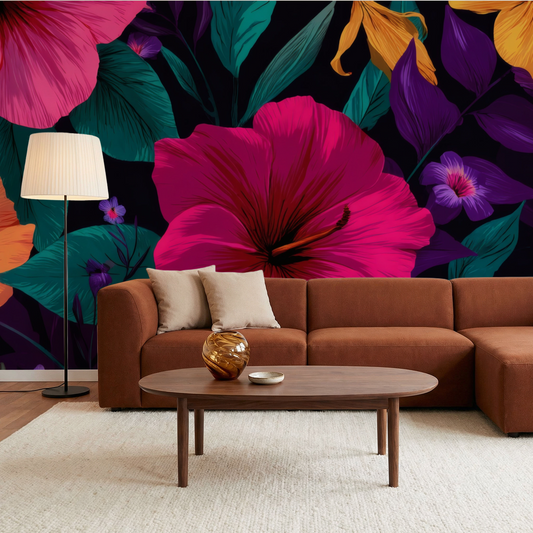 Tropical Nocturne Mural