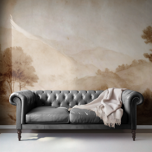 Umbrian Mist Mural