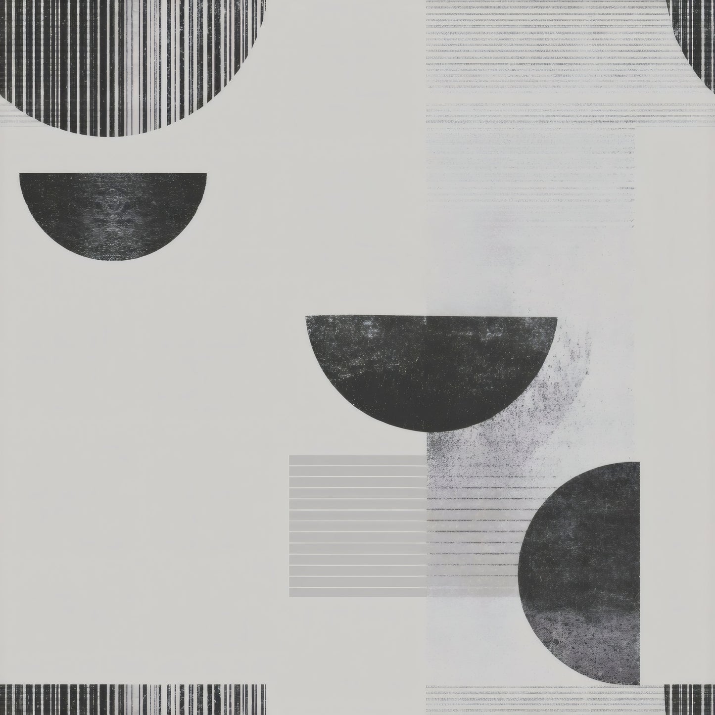 Bauhaus Hemisphere Wallpaper