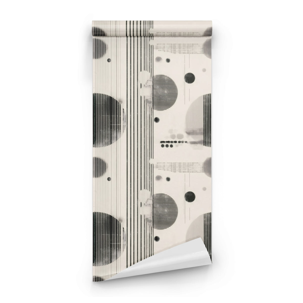 Roll of Abstract Geometric Cipher Drafting large scale wallpaper