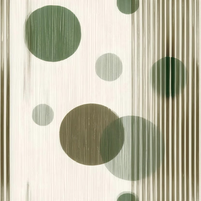 Olive Beads large scale wallpaper pattern repeat