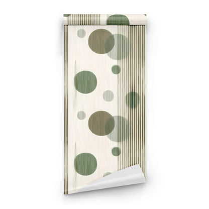Roll of Olive Beads large scale wallpaper