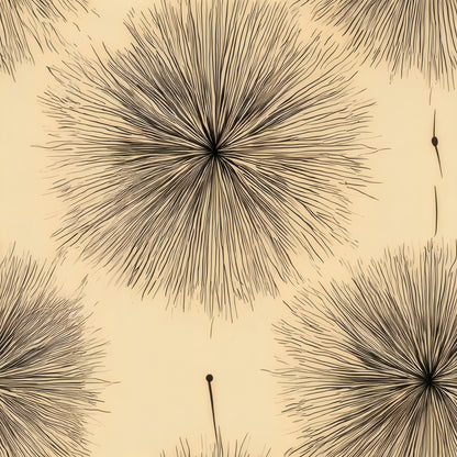 Thistle Puff large scale wallpaper pattern repeat